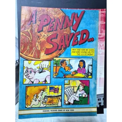 A Penny Saved * Federal Reserve Bank of New York (FED) Comic Book