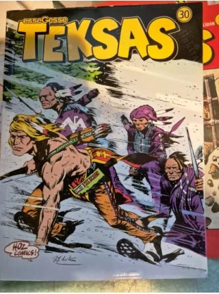 Teksas Cilt 30 Hayalet Kızılderili