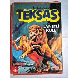 Teksas Milliyet Sayı 4 * Lanetli Kule (Bir Çizgi Roman Klasiği) Teksas Milliyet Sayı 4 * Lanetli Kule (Bir Çizgi Roman Klasiği)