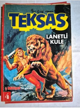 Teksas Milliyet Sayı 4 * Lanetli Kule (Bir Çizgi Roman Klasiği)