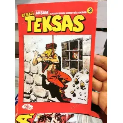 Renkli Teksas Fasikül 3 (Akşam Gazetesinin Ekidir) 28lik Sayı Renkli Teksas Fasikül 3 (Akşam Gazetesinin Ekidir) 28lik Sayı