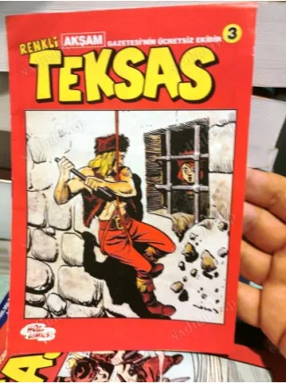 Renkli Teksas Fasikül 3 (Akşam Gazetesinin Ekidir) 28lik Sayı