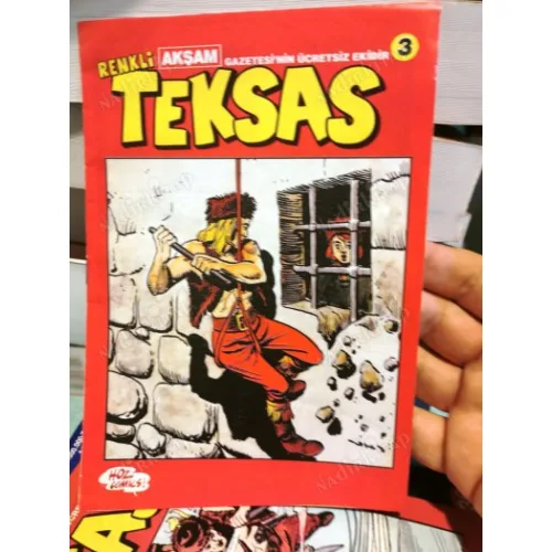 Renkli Teksas Fasikül 3 (Akşam Gazetesinin Ekidir) 28lik Sayı