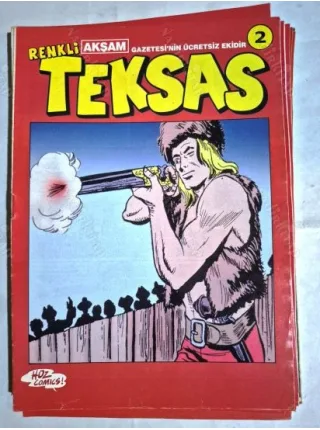 Renkli Teksas Fasikül 2 (Akşam Gazetesinin Ekidir) 28lik Sayı