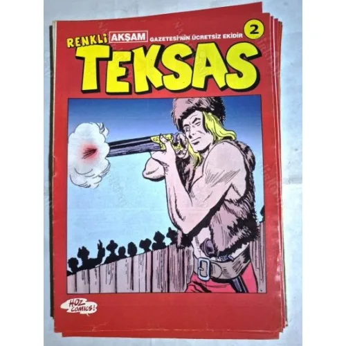 Renkli Teksas Fasikül 2 (Akşam Gazetesinin Ekidir) 28lik Sayı