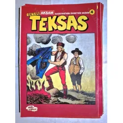 Renkli Teksas Fasikül 4 (Akşam Gazetesinin Ekidir) 28lik Sayı Renkli Teksas Fasikül 4 (Akşam Gazetesinin Ekidir) 28lik Sayı