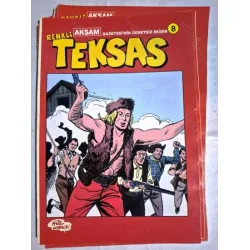 Renkli Teksas Fasikül 8 (Akşam Gazetesinin Ekidir) 28lik Sayı Renkli Teksas Fasikül 8 (Akşam Gazetesinin Ekidir) 28lik Sayı
