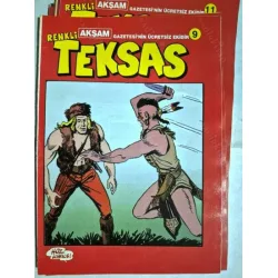 Renkli Teksas Fasikül 9 (Akşam Gazetesinin Ekidir) 28lik Sayı Renkli Teksas Fasikül 9 (Akşam Gazetesinin Ekidir) 28lik Sayı