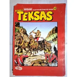 Renkli Teksas Fasikül 10 (Akşam Gazetesinin Ekidir) 28lik Sayı Renkli Teksas Fasikül 10 (Akşam Gazetesinin Ekidir) 28lik Sayı