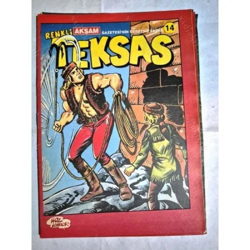 Renkli Teksas Fasikül 14 (Akşam Gazetesinin Ekidir) 28lik Sayı