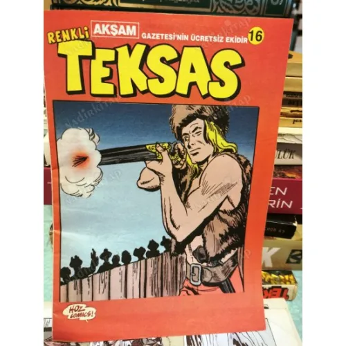 Renkli Teksas Fasikül 16 (Akşam Gazetesinin Ekidir) 28lik Sayı