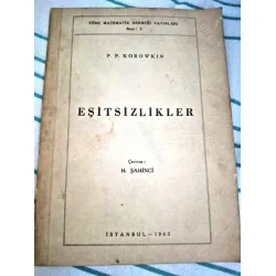 Eşitsizlikler * Türkiye Matematik Derneği Yayınları Sayı 1 Eşitsizlikler * Türkiye Matematik Derneği Yayınları Sayı 1