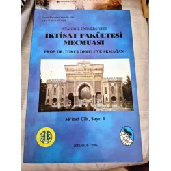 İktisat Fakültesi Mecmuası - Cilt: 55 , Sayı: 1 - (Prof. Dr. Toker Dereli