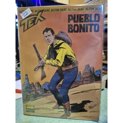 Tex (Teks) Sayı 71 Pueblo BONITO (Altın Seri Tex Özel Kartlı 168 sayılık) Ambalajında