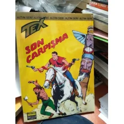 Tex (Teks) Sayı 9 Son Çarpışma (Altın Seri Tex Özel Kartlı 168 sayılık) Tex (Teks) Sayı 9 Son Çarpışma (Altın Seri Tex Özel Kartlı 168 sayılık)