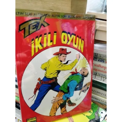 Tex (Teks) Sayı 6 İkili Oyun (Altın Seri 168 sayılık)