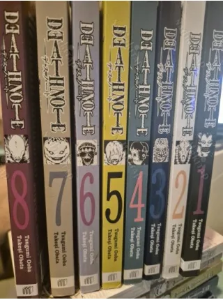 MANGA Ölüm Defteri 1 2 3 4 5 6 7 8 (Death Note, 13 Cilt seri )