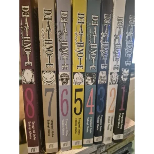MANGA Ölüm Defteri 1 2 3 4 5 6 7 8 (Death Note, 13 Cilt seri )