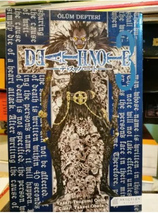 MANGA Ölüm Defteri 3 Atak (Death Note)