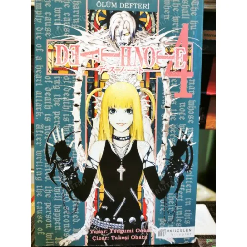 MANGA Ölüm Defteri 4 Seven Kalp (Death Note)