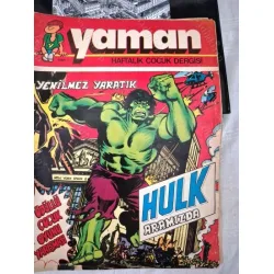 YAMAN 7 / 18 Mayıs 1979 Hulk (Efsanevi kapak), Korkusuz 5 ler, Futbol, Uzay Yolcuları, Co Kid, Ayı Yogi, Ormanlar Kralı YAMAN 7 / 18 Mayıs 1979 Hulk (Efsanevi kapak), Korkusuz 5 ler, Futbol, Uzay Yolcuları, Co Kid, Ayı Yogi, Ormanlar Kralı
