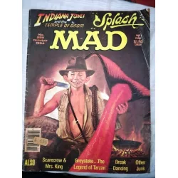 MAD 250 Oct 1984 Indiana Jones and Temple of Doom, Screcrow and Mrs King, Greystoke Legend of Tarzan, Break Dancing Other Junk MAD 250 Oct 1984 Indiana Jones and Temple of Doom, Screcrow and Mrs King, Greystoke Legend of Tarzan, Break Dancing Other Junk