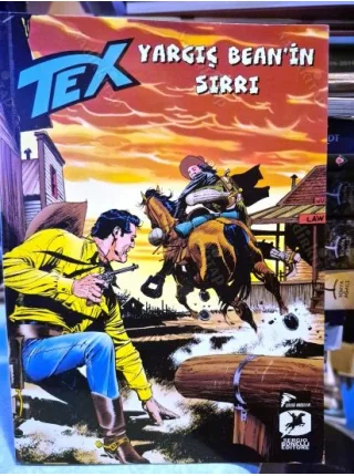 Tex (Teks) Yeni Seri Cilt 16 Sayı 635 Yargıç BEAN in Sırrı 636 SAN ANTONIO da Tuzak (49 lük Seri)