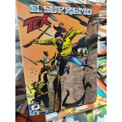Tex (Teks) Yeni Seri Cilt 17 Sayı 637 EL SUPREMO 638 Seçilmiş Nişancılar (49 lük Seri)