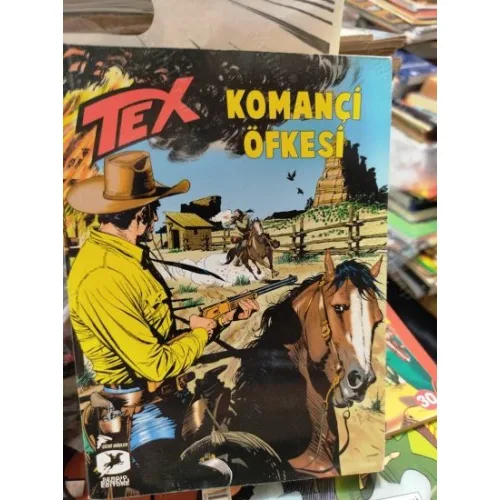 Tex (Teks) Yeni Seri Cilt 21 Sayı 645 Komançi Öfkesi 646 Ölümsüz Savaşçı (49 lük Seri)