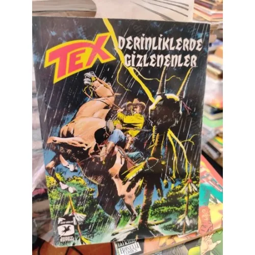 Tex (Teks) Yeni Seri Cilt 23 Sayı 649 Derinliklerde Gizlenenler 650 VILLA DIAGO nun Gizemleri (49 lük Seri)