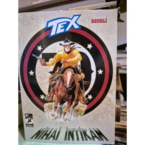 Tex (Teks) Yeni Seri Cilt 46 Sayı 695 Nihai İntikan (RENKLİ) 696 MAESTRO nun Gölgesi (49 lük Seri)