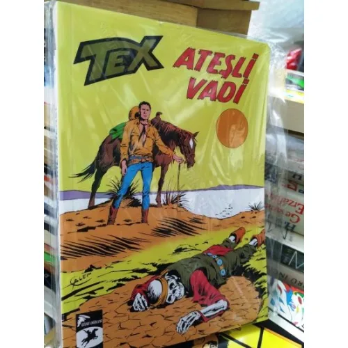 Tex (Teks) Klasik Seri Cilt 44 255 Ateşli Vadi 256 Kızılderili Ajansı (59 lük Seri)