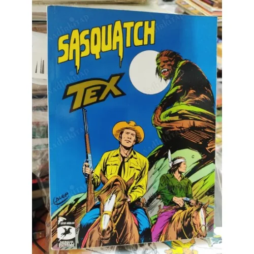Tex (Teks) Klasik Seri Cilt 28 Sayı 223 SASQUATCH 224 İntihar Görevi (59 lük Seri)