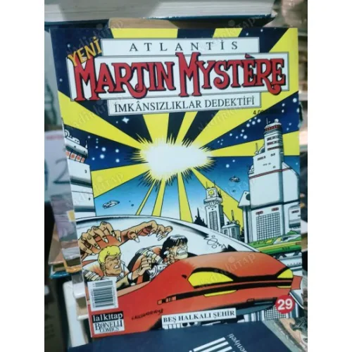 Martin Mystere Atlantis LAL * Yeni Seri * Sayı 29 * Beş Halkalı Şehir