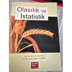 Olasılık ve İstatistik Olasılık ve İstatistik