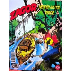 Zagor Sayı 100 Nehrin Aktığı Yer (Yeni Seri) Zagor Sayı 100 Nehrin Aktığı Yer (Yeni Seri)