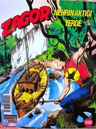 Zagor Sayı 100 Nehrin Aktığı Yer (Yeni Seri)