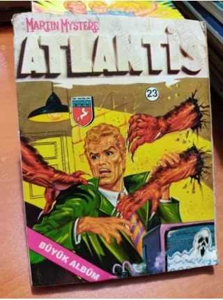 Martin Mystere Atlantis TAY Büyük Albüm Cilt 23 Dorian Gray Operasyonu - Uzaylı İstilacılar (41 lik Seri)