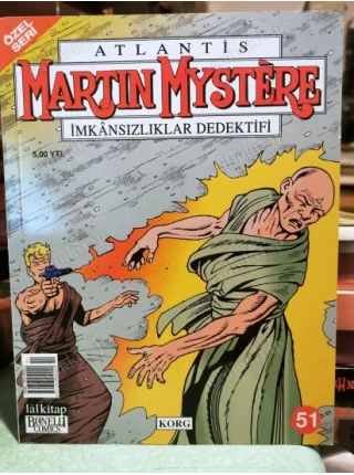 Martin Mystere - Atlantis İmkansızlar Dedektifi * LAL Özel Seri Sayı 51 Korg (53 Sayılık Seri)