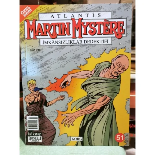 Martin Mystere - Atlantis İmkansızlar Dedektifi * LAL Özel Seri Sayı 51 Korg (53 Sayılık Seri)