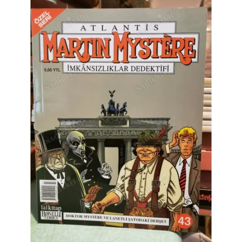 Martin Mystere - Atlantis İmkansızlar Dedektifi * LAL Özel Seri Sayı 43 Doktor Mystere ve Lanetli Şatodaki Dehşet (53 Sayılık Seri)