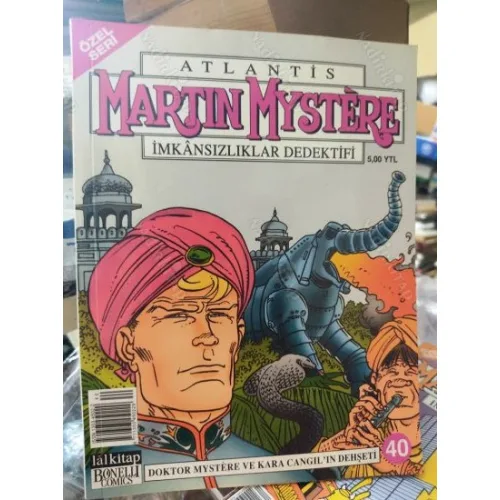 Martin Mystere - Atlantis İmkansızlar Dedektifi * LAL Özel Seri Sayı 40 Doktor Mystere ve Kara Cangıl'ın Dehşeti (53 Sayılık Seri)