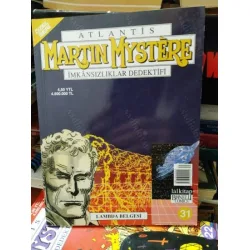 Martin Mystere - Atlantis İmkansızlar Dedektifi * LAL Özel Seri Sayı 31 LAMBDA Belgesi (53 Sayılık Seri)