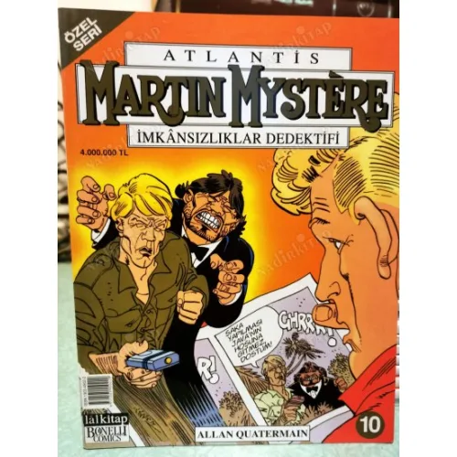 Martin Mystere - Atlantis İmkansızlar Dedektifi * LAL Özel Seri Sayı 10 ALLAN QUATERMAIN (53 Sayılık Seri)