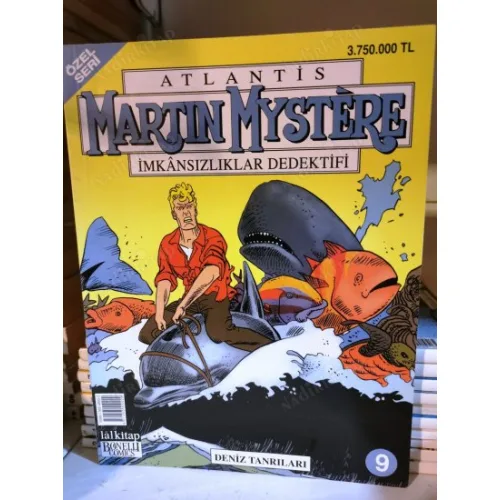 Martin Mystere - Atlantis İmkansızlar Dedektifi * LAL Özel Seri Sayı 9 Deniz Tanrıları (53 Sayılık Seri)