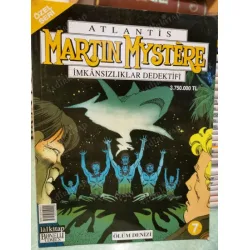 Martin Mystere - Atlantis İmkansızlar Dedektifi * LAL Özel Seri Sayı 7 Ölüm Denizi (53 Sayılık Seri)