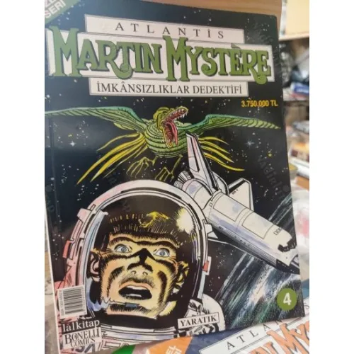 Martin Mystere - Atlantis İmkansızlar Dedektifi * LAL Özel Seri Sayı 4 Yaratık (53 Sayılık Seri)