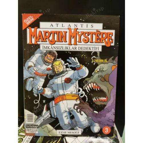 Martin Mystere - Atlantis İmkansızlar Dedektifi * LAL Özel Seri Sayı 3 Uzay Mekiği (53 Sayılık Seri)