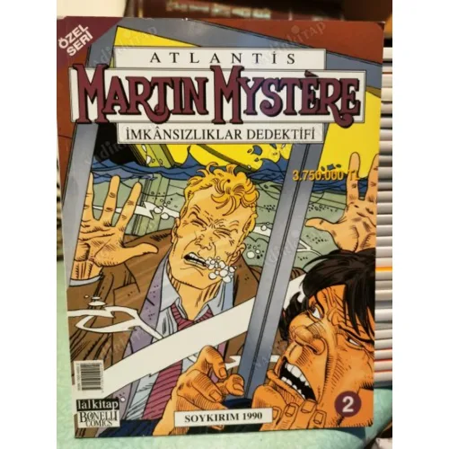 Martin Mystere - Atlantis İmkansızlar Dedektifi * LAL Özel Seri Sayı 2 Soykırım 1990 (53 Sayılık Seri)