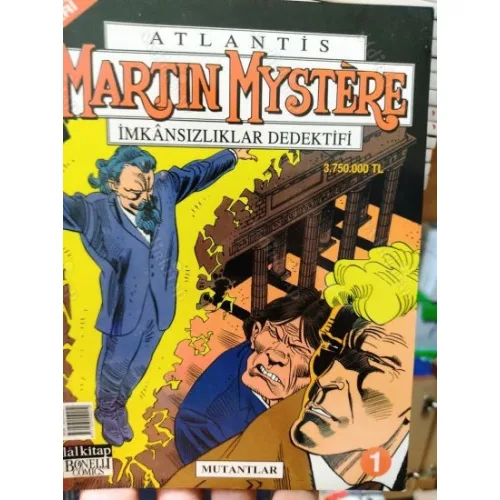 Martin Mystere - Atlantis İmkansızlar Dedektifi * LAL Özel Seri Sayı 1 Mutantlar (53 Sayılık Seri)